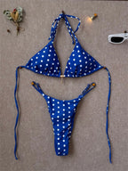 Maillot de bain 2 pièces Pois