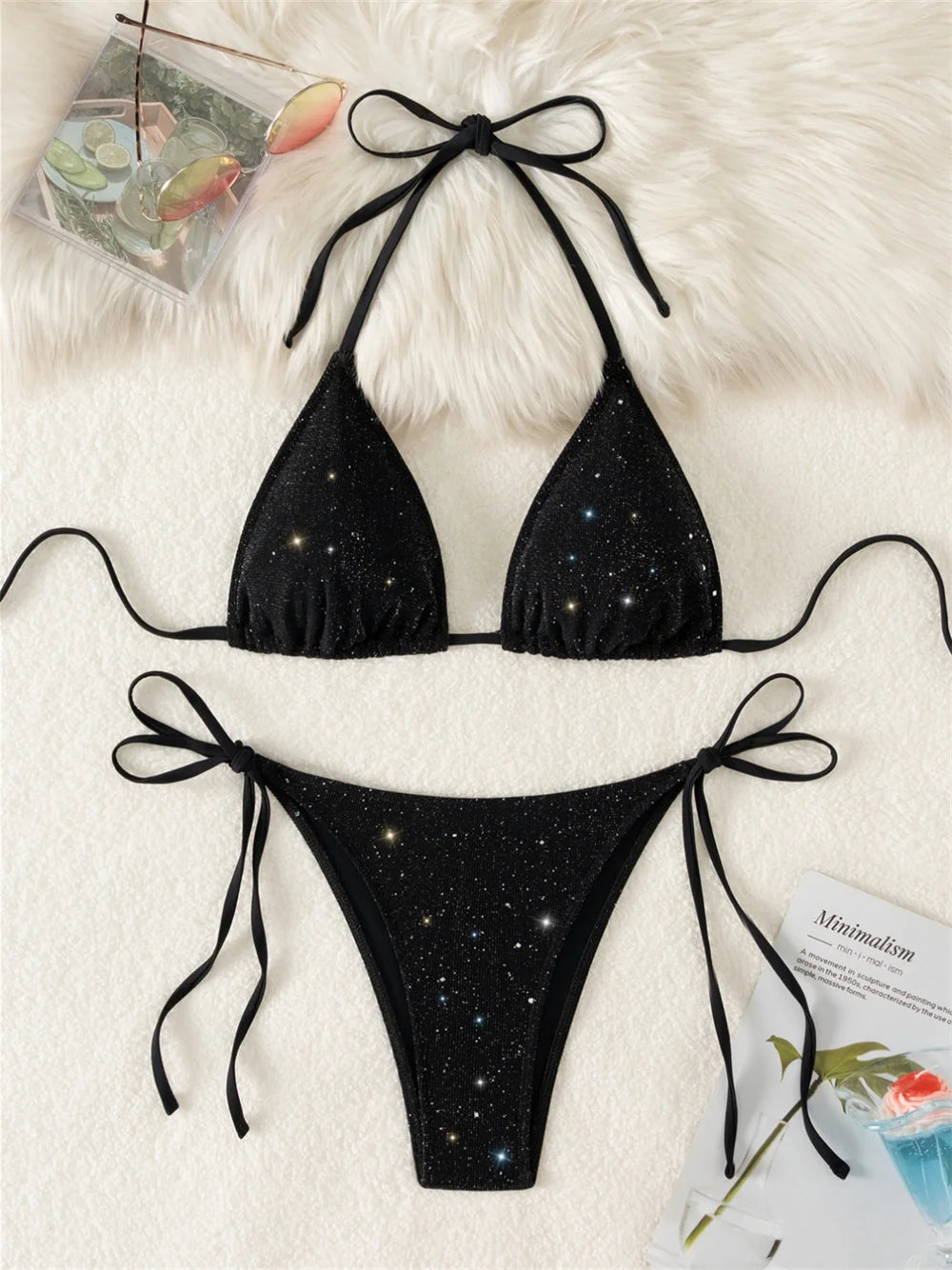 Maillot de bain 2 pièces Ciel étoilé